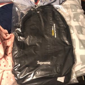 Supreme Cordura Black Backpack